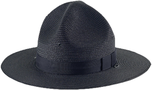 Style: UH-101 Campaign Straw Triple Brim Hat